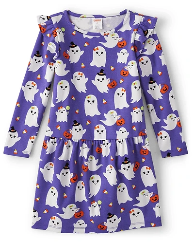Robe péplum fantôme pour fille - Halloween