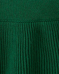 Girls Fox Fairisle Sweater Dress - Friendly