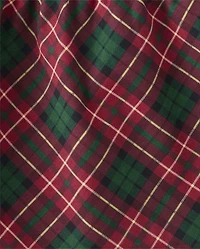 Girls Plaid Ponte Button Front Dress - A Royal Christmas