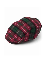 Chapeau Gavroche A carreaux Bébé Garçon - Royal de Noël