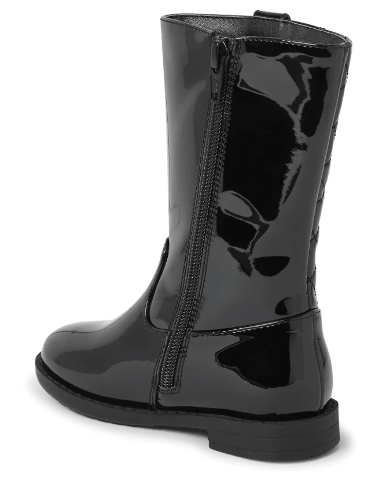 Bottes d'équitation hautes pour fille