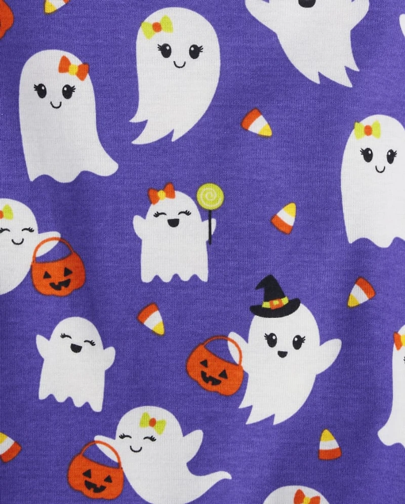 Pyjama en coton ajusté Ghost pour filles