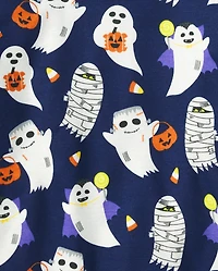 Boys Ghost Snug Fit Cotton Pajamas