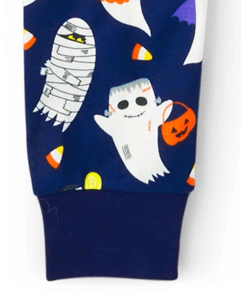 Pyjama garçon Ghost en coton ajusté