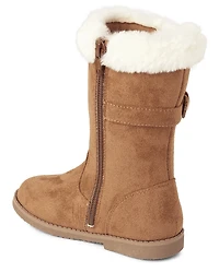 Girls Faux Fur Boots