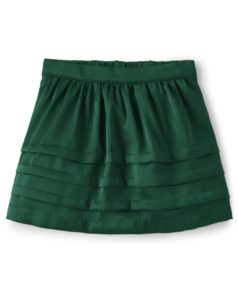 Girls Pintuck Skirt - Nutcracker
