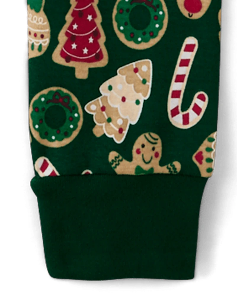 Pyjama en coton ajusté motif pain d'épice pour garçon