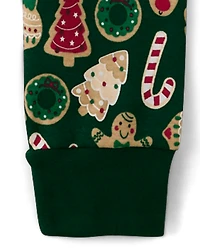 Pyjama en coton ajusté motif pain d'épice pour garçon