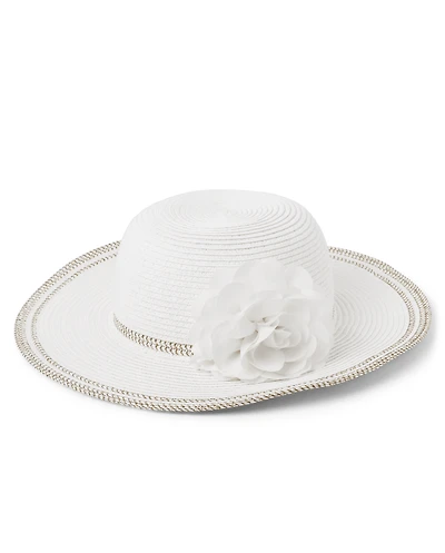Girls Floral Sun Hat - Splish-Splash