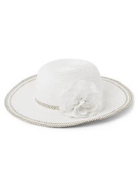 Girls Floral Sun Hat - Splish-Splash