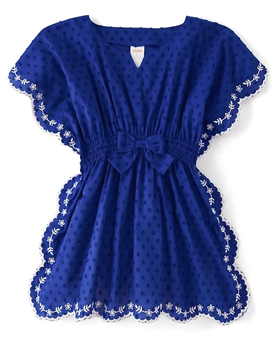 Girls Eyelet Cover-Up