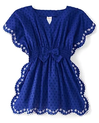 Girls Eyelet Cover-Up