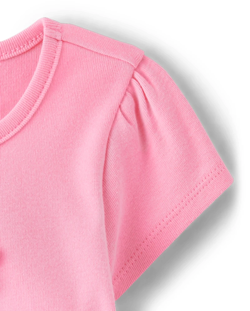 Girls Embroidered Cupcake Top - Birthday Boutique