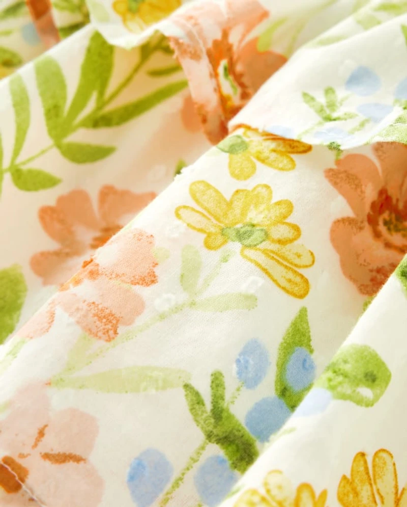 Jupe fleurie à volants Fille - Prairie Fields