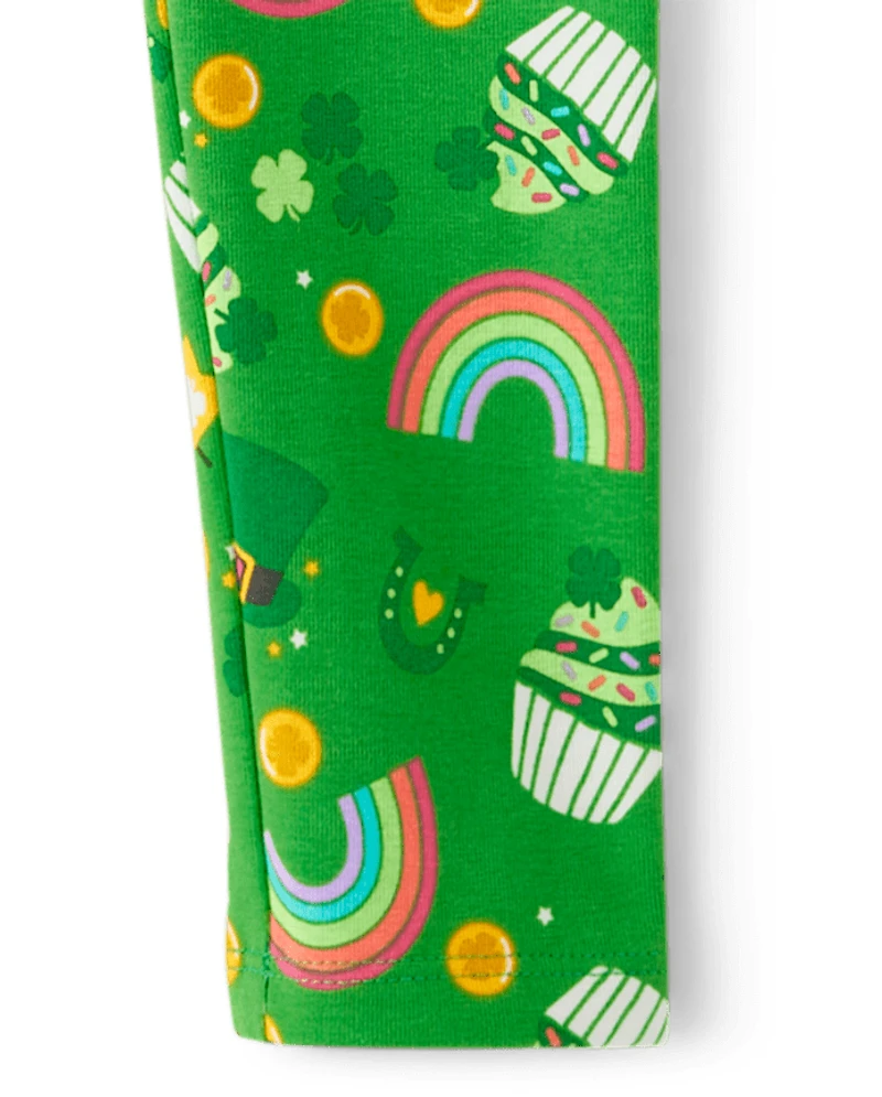 Leggings trèfle pour filles - Collection Petit Lutin