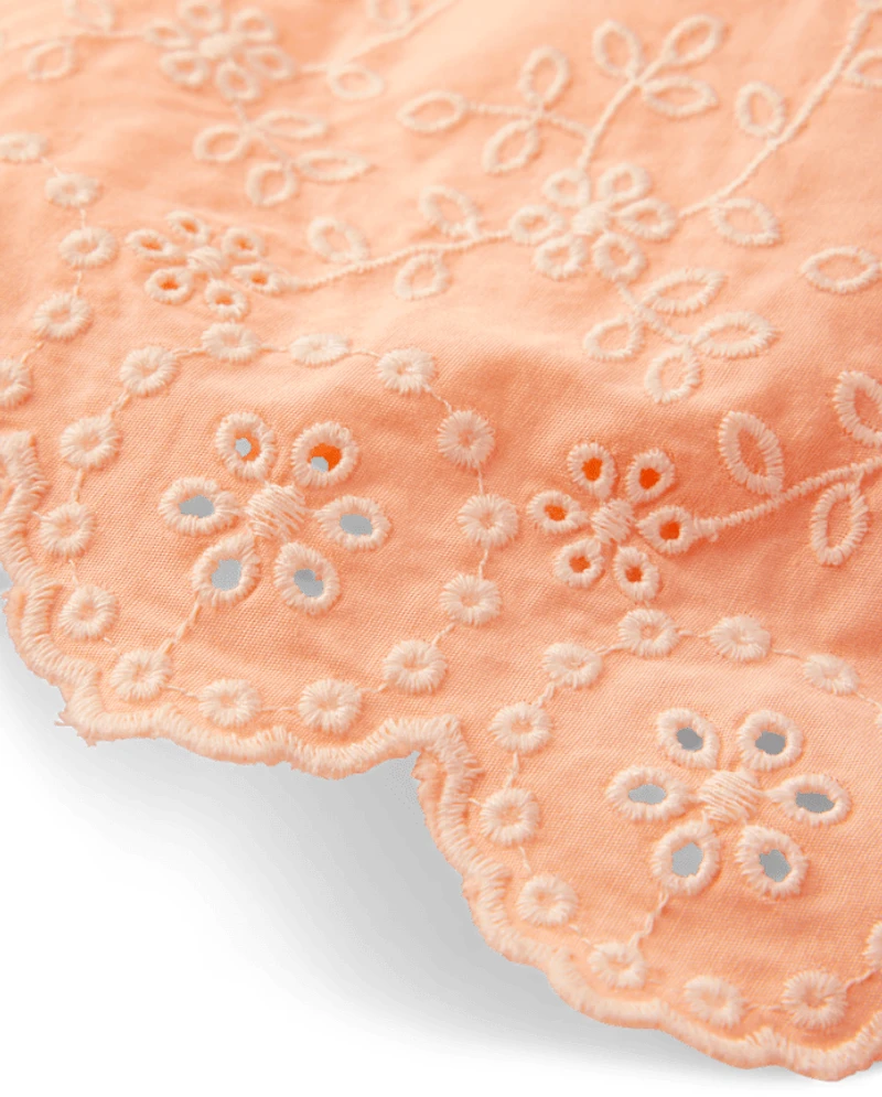 Ensemble 2 pièces Fille Eyelet - Little Essentials