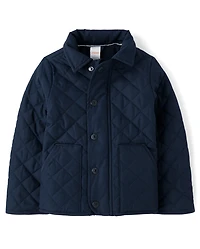 Boys Quilted Jacket - Uniform