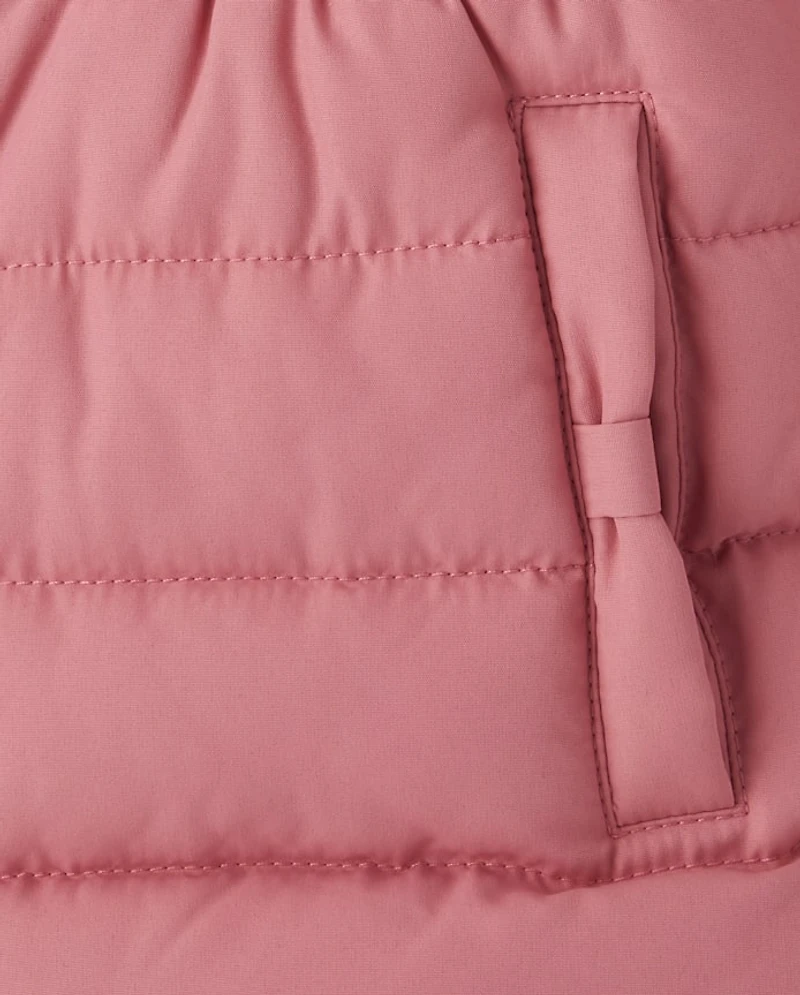 Doudoune longue pour filles