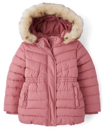 Doudoune longue pour filles