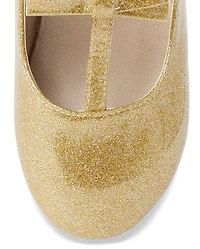 Fille Scintillant Courroie en T Ballerines - All Dressed Up
