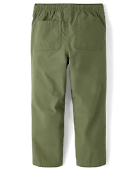 Pantalons en popeline pour garçons - Little Essentials