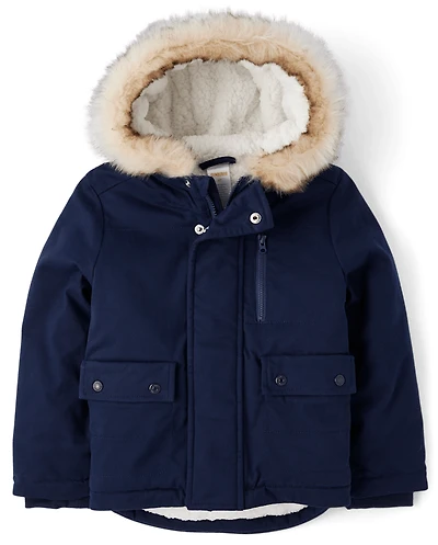 Boys Puffer Jacket - Little Essentials