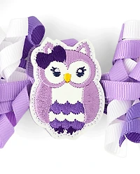 Girls Owl 3-Piece Hair Set - Classroom Cutie