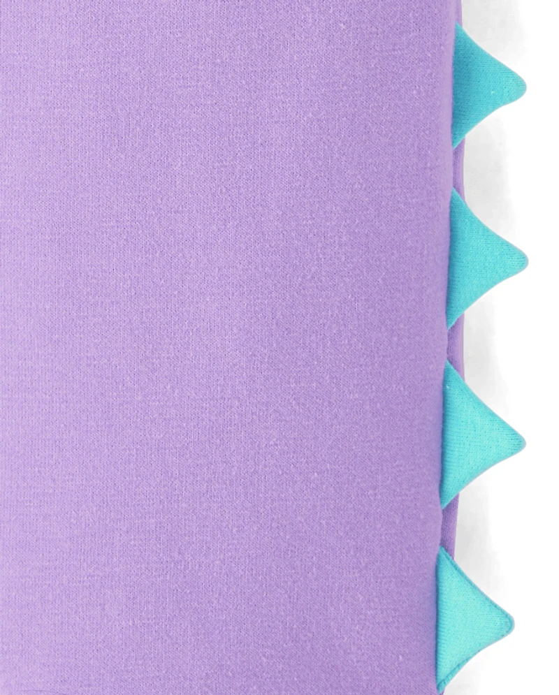 Girls Dino Fleece Jogger Pants - Classroom Cutie