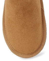 Boys Sherpa-Lined Chelsea Boots - Little Essentials