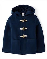 Boys Toggle Dress Coat - Royal Christmas