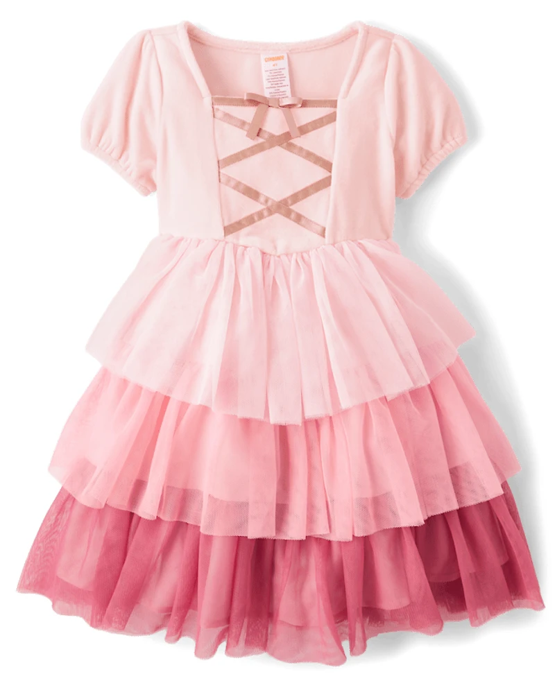 Girls Ballet Tiered Dress - Tiny Dancer