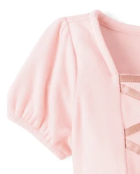 Robe de ballet à volants pour petites danseuses - Petite danseuse