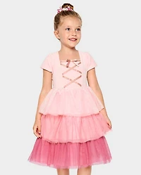 Girls Ballet Tiered Dress - Tiny Dancer