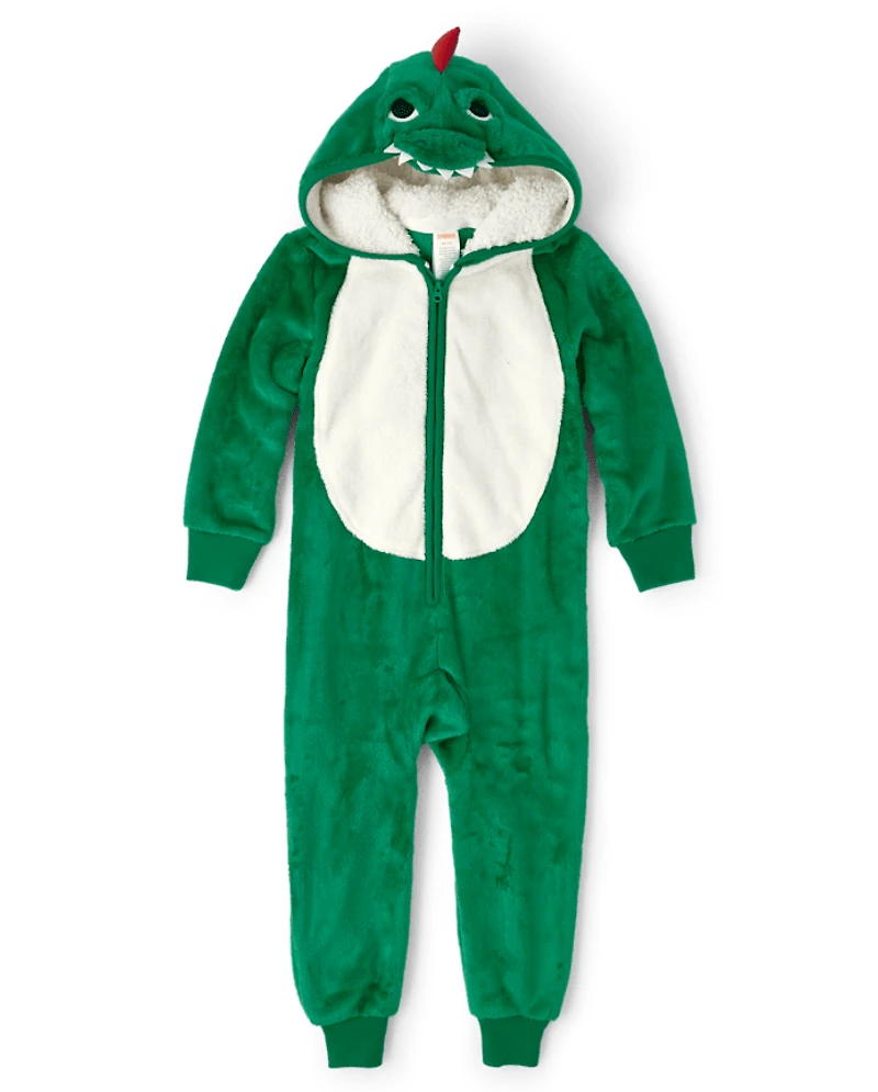 Boys Dino One-Piece Pajamas - Gymmies