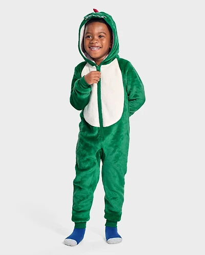 Boys Dino One-Piece Pajamas - Gymmies