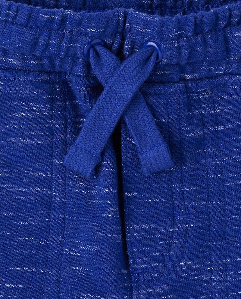Boys French Terry Pull On Shorts
