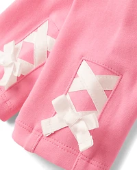 Leggings à lacets pour filles