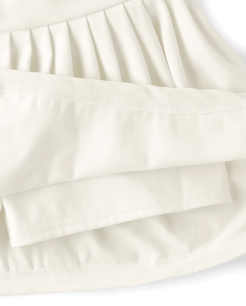 Girls Pleated Skort - Little Essentials