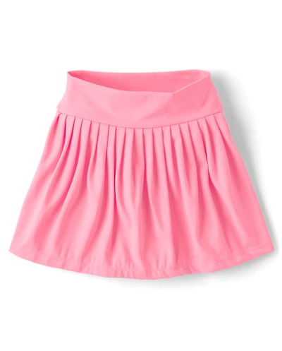 Jupe-short plissée pour fille