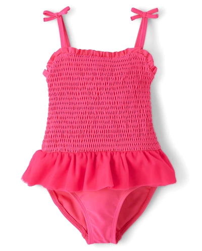 Maillot de bain une pièce tutu froncé pour fille - Swim