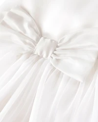 Girls Bow Tulle Dress - Special Occasions