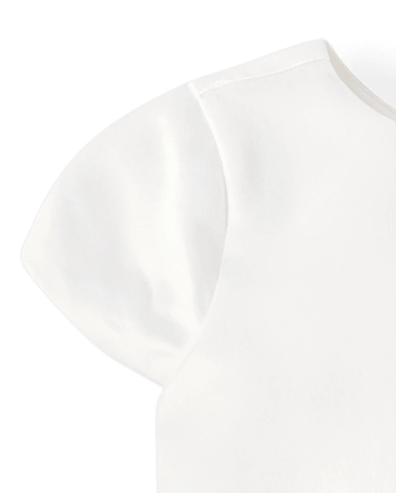 Girls Bow Tulle Dress - Special Occasions