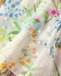 Womens Mommy And Me Floral Ruffle Off Shoulder Dress - Garden Party