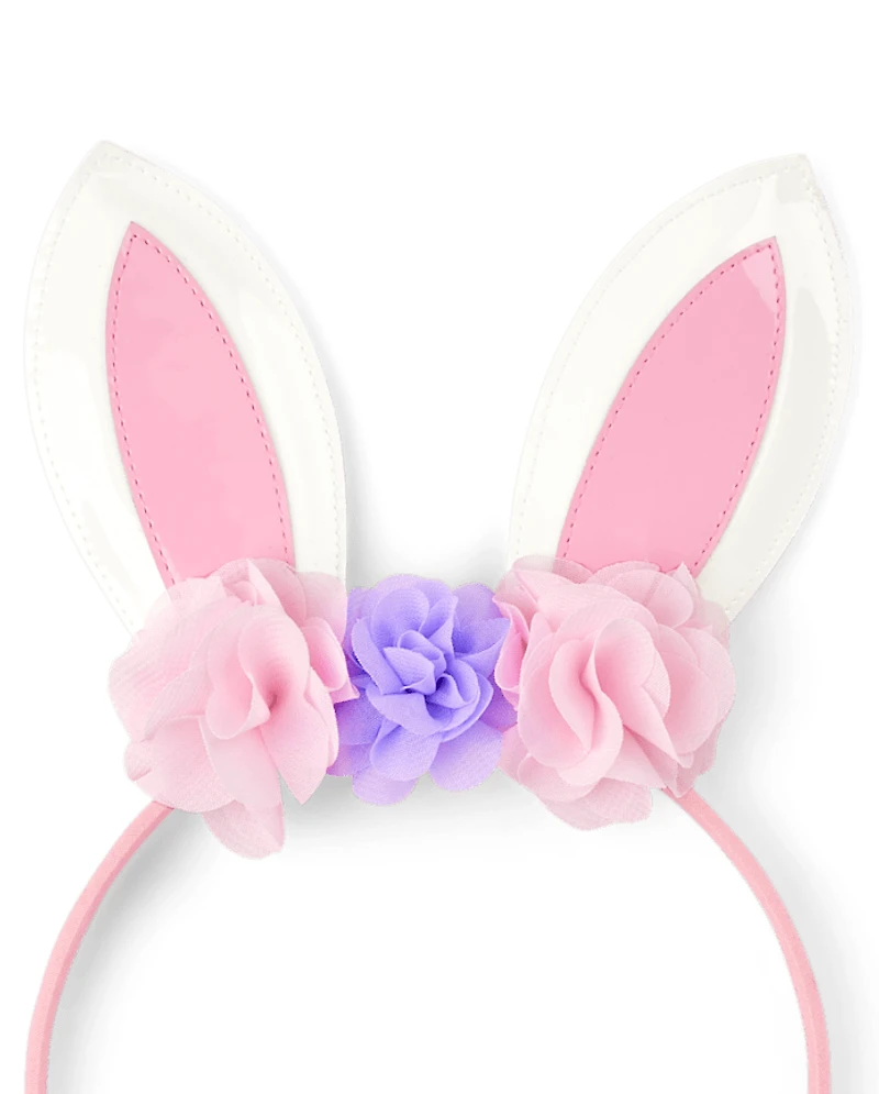 Girls Bunny 3-Piece Hair Set - Enchanted Garden