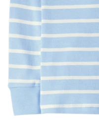Kids Striped Snug Fit Cotton Pajamas
