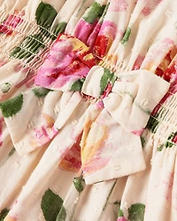 Cache-maillot fleuri pour filles - Swim