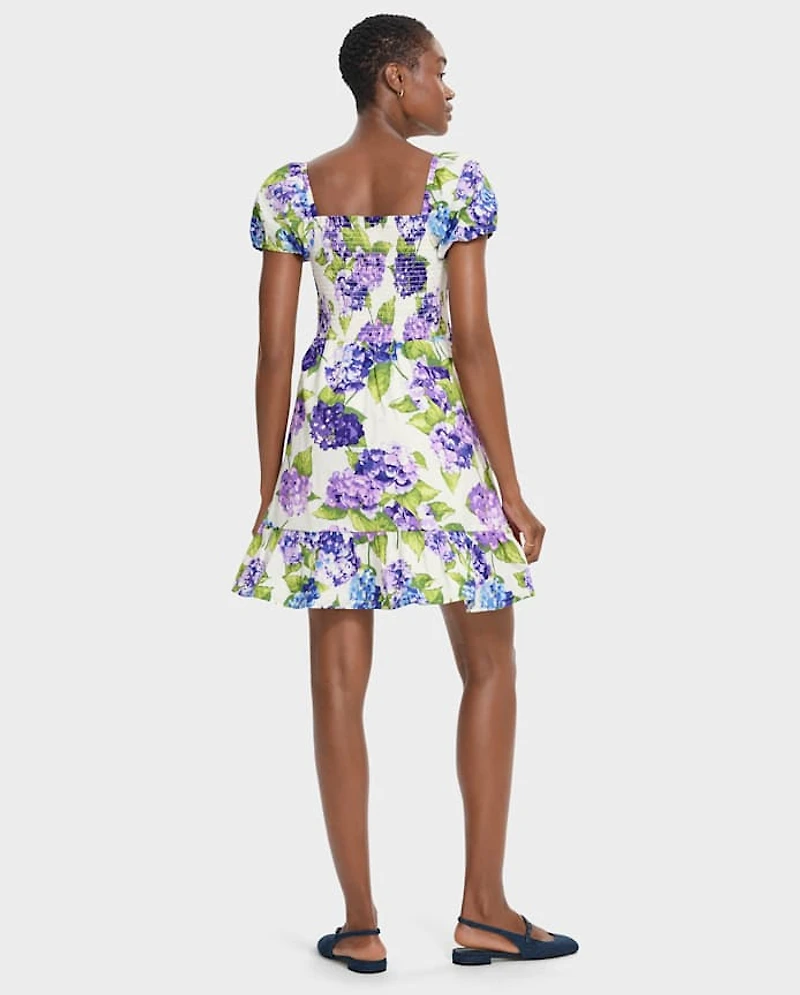 Womens Mommy And Me Floral Tiered Dress - Lavender Fields