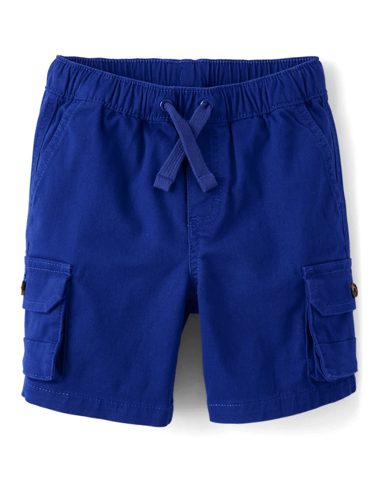 Boys Pull On Cargo Shorts - Little Essentials