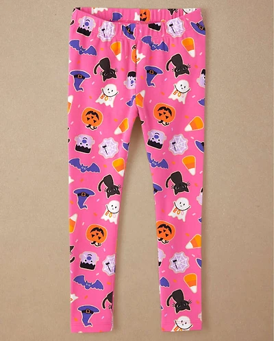 Girls Halloween Leggings