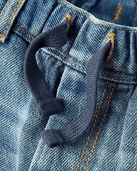 Boys Pull On Relaxed Jeans - Little Essentials